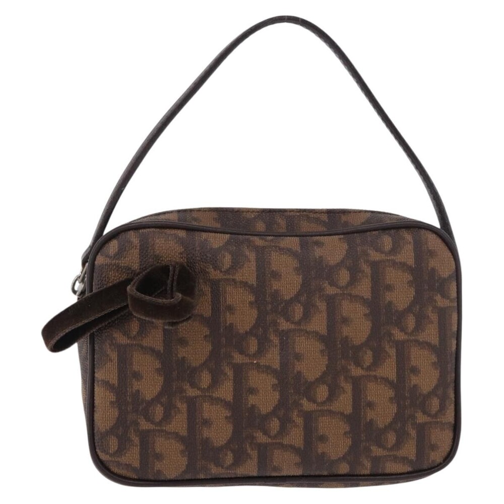 Christian Dior Vintage Trotter Diorissimo Canvas